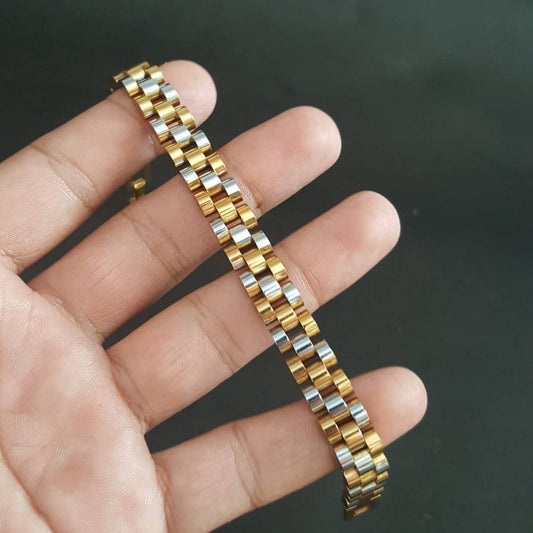 Mix Stainless Steel Charming Hand Chain Bracelet For Boys and Men