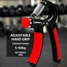 Adjustable Hand Grip 05 - 60 Kg Grip Strengthener - High Quality- R-Shape Hand Grip Adjustable Finger Exerciser Device for Arm Muscle Training Mini Fitness Equipment